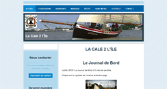 Desktop Screenshot of lacale2lile.fr