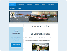 Tablet Screenshot of lacale2lile.fr